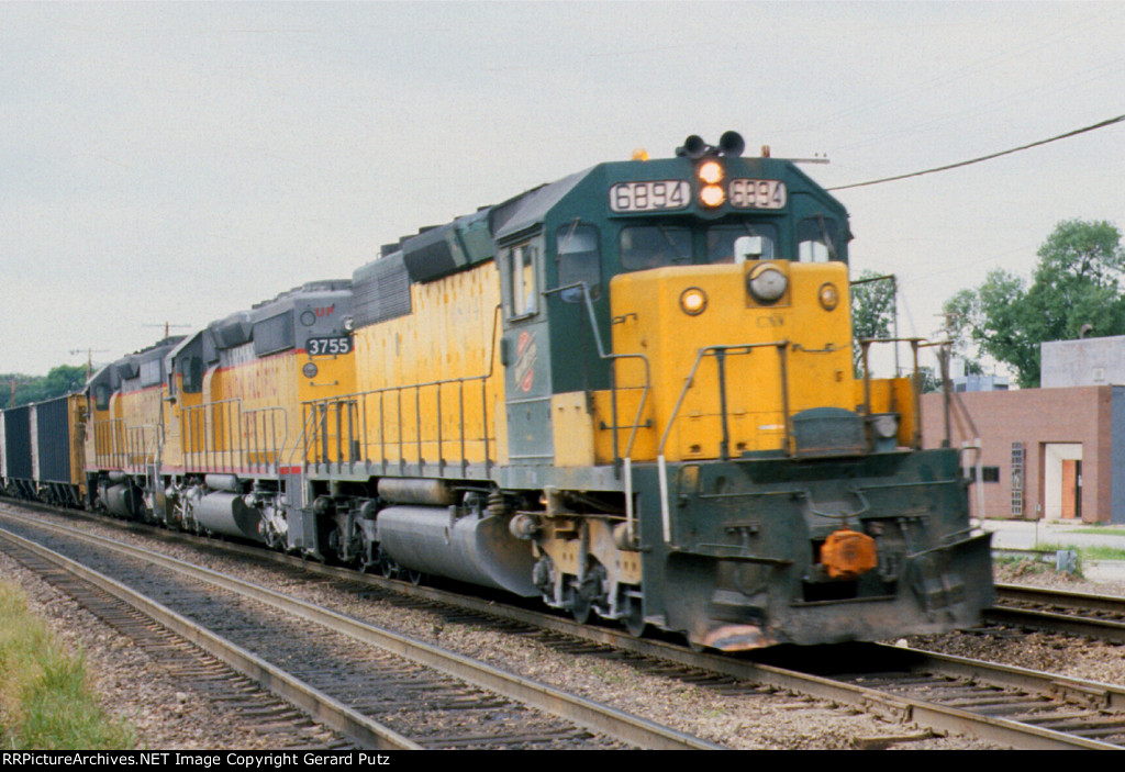 e/b C&NW Coal Train